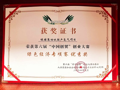 中國(guó)創(chuàng)翼優(yōu)秀項(xiàng)目獎(jiǎng)